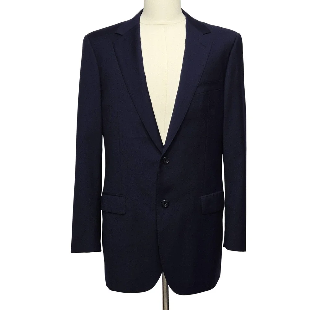 Mattarazi Uomo Blazer Mens‎ 52 Large Wool Cashmere Venezia Sartoriale Italy